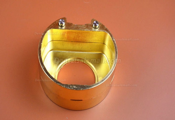 2 Pcs Dental Lab Denture Flask Copper Brass